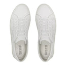 TÊNIS MASCULINO CASUAL EM COURO BRANCO COM CONFORTO - WHITE